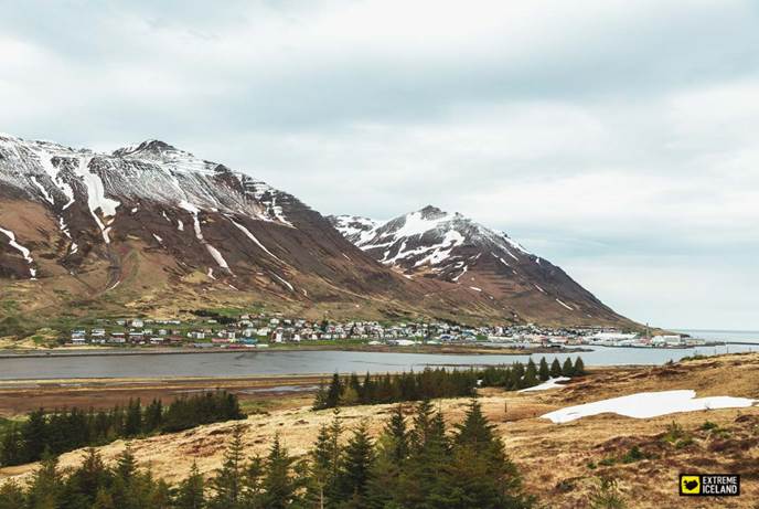 冰岛北部 冰岛北部siglufjordur