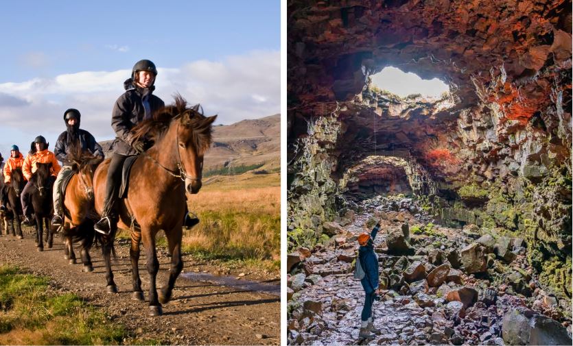 骑马与岩洞探险一日团